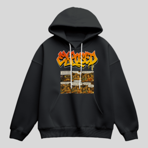 Exposed Comic Strip Hoodie